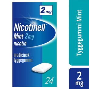 Nicotinell Tyggegummi Mint 2 mg - 24 stk. 