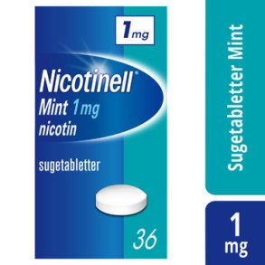Nicotinell Sugetabletter Mint 1 mg. - 36 stk. 