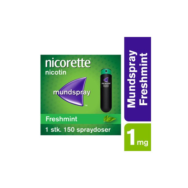 Nicorette Mundspray QuickMist 1 mg/dosis - 150 doser