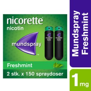 Nicorette Mundspray QuickMist 1 mg/dosis - 2 x 150 doser