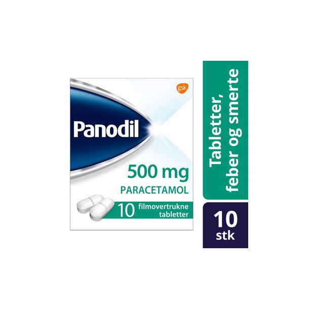 Panodil 500 mg - 10 stk