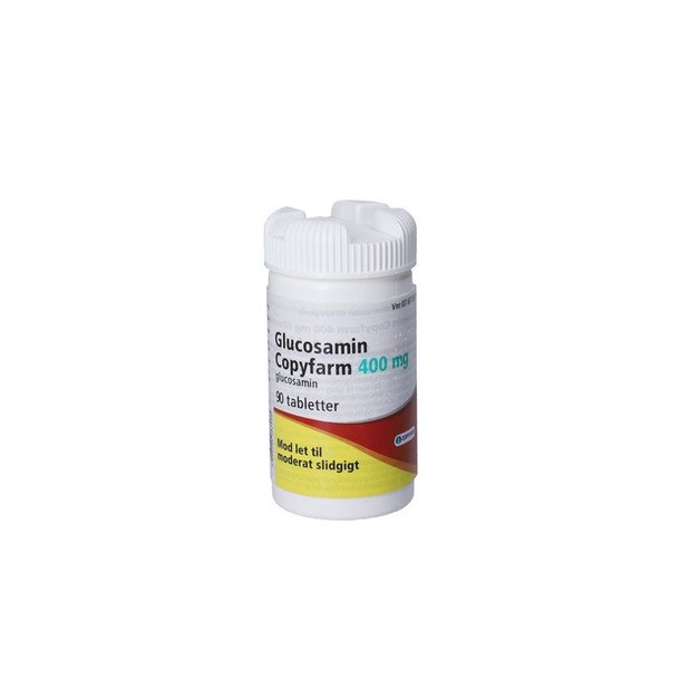 Glucosamin Copyfarm 400 mg - Mod let til moderat slidgigt - 90 tabl. 