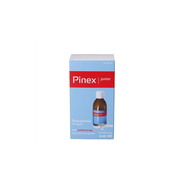 Pinex Junior oral opl 24 mg/ml - 200 ml Kort holdbarhed