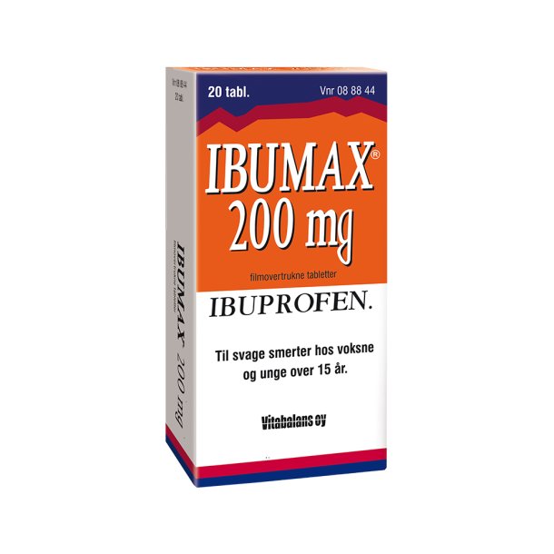 Køb Ibumax 200 mg -