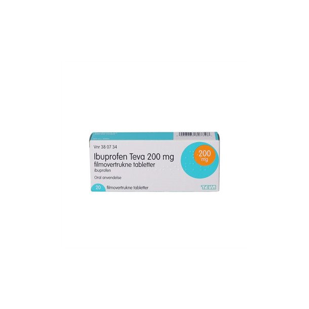 Prædike Pigment Rise Ibuprofen "Teva" 200 mg -20 stk. |Smertestillende tabletter