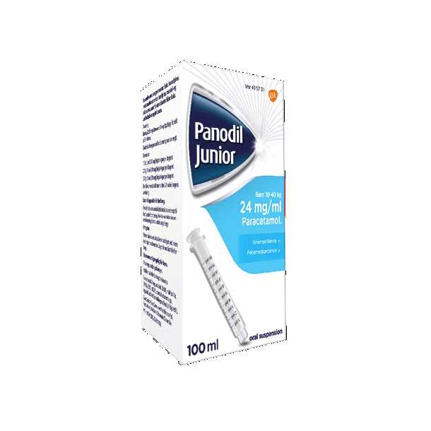 Panodil Junior mikstur 24 mg/ml - 100 ml.