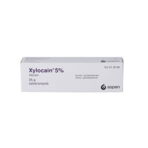 Xylocain Salve 5% - 35 g.