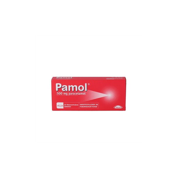 Pamol 500 mg - 10 stk.