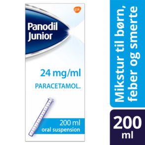 Panodil Junior mikstur 24 mg/ml - 200 ml
