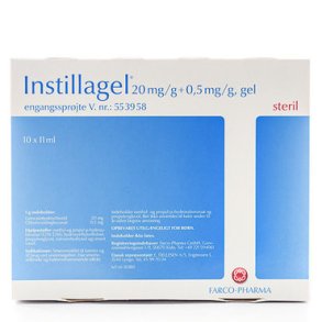 Instillagel gel - 10 x 11 ml