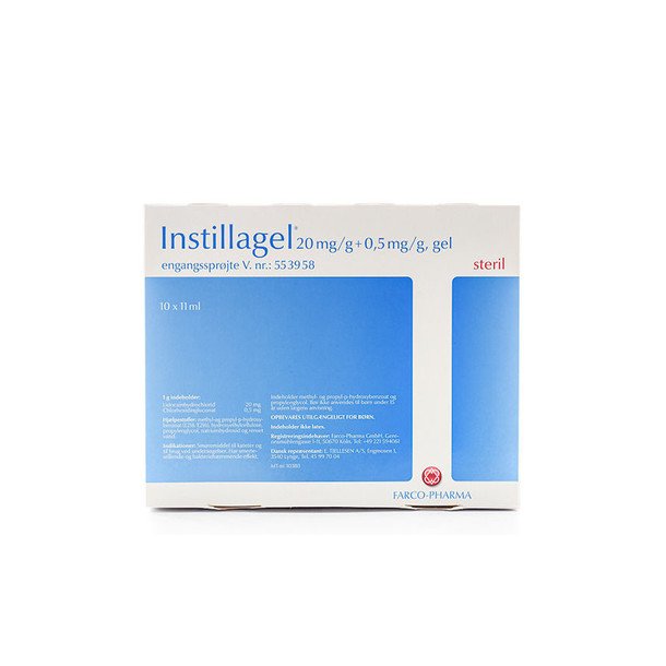 Instillagel gel - 10 x 11 ml