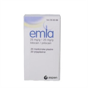 Emla 25+25 mg - 20stk.