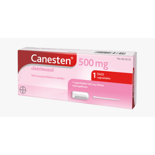 Canesten Vaginaltablet 500 mg - 1 stk.