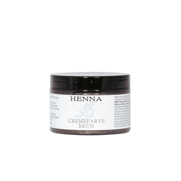 Henna Cremefarve, Brun - 140 ml