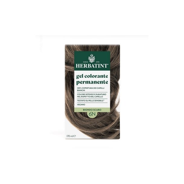 Herbatint hårfarve - 6N Dark Blonde