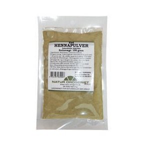 Natur-Drogeriet Hennapulver r�d - 100 g.