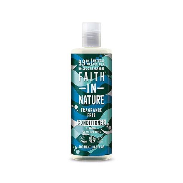 Faith in Nature Fragrance Free Balsam - 400 ml.