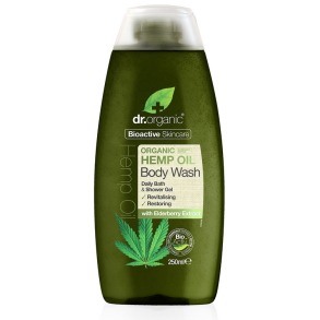 Dr. Organic Body Wash kologisk 250 ml. - Hemp Oil