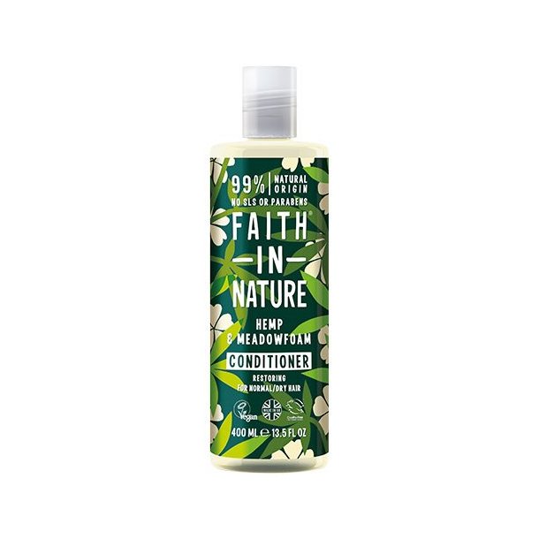 Faith in Nature Hamp og Engrapgrs Balsam - 400 ml.
