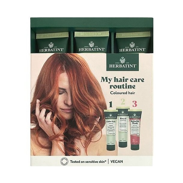Herbatint Pr�vepakke - Pleje til farvet h�r