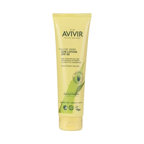 AVIVIR Aloe Vera Sun Lotion SPF50 - 150 ml.