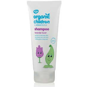 Green People Shampoo lavender burst til brn - 200 ml 
