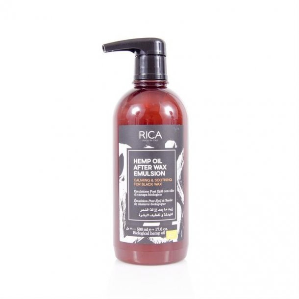 Rica Hemp Oil after wax Emulsion - 500 ml.