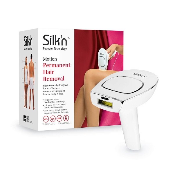 Silk'n Motion IPL Hrfjerningsapparat med 350.000 lysimpulser