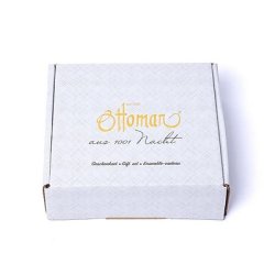 Ottoman Granatble Hammam-gavest med Sbe, olie, kese og sbeskl