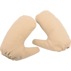 Massage-Expert Garshan Massagehandsker i 100 % indisk rsilke