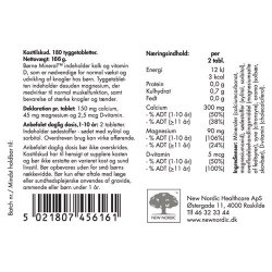 New Nordic Brnemineral m. skovbr - 180 tabletter MHT 10/23