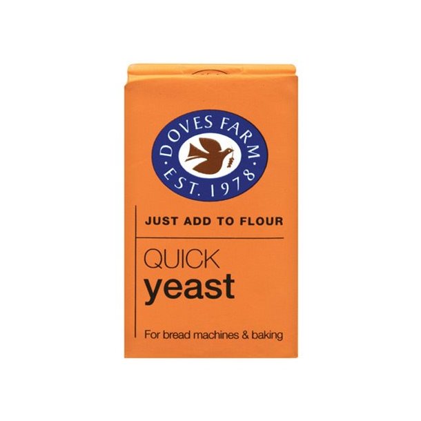 Doves Farm Quick yeast t�rg�r - Glutenfri - 125 gram