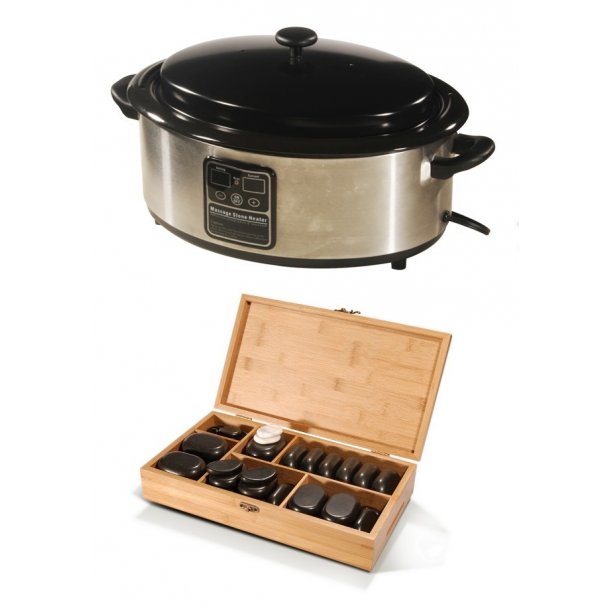 Hot Stone st m. 45 sten og 6 L gryde