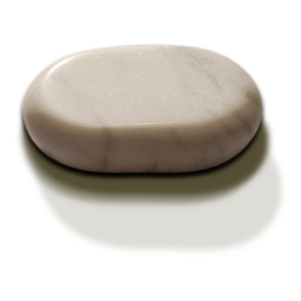 Cold stone - Medium, oval marmorsten