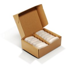 Cold stone - Medium, oval marmorsten