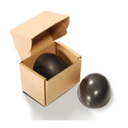 Hot Stone - Halvrund basaltsten