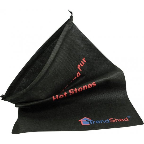 Opbevaringspose til hot stone massagesten - Stor