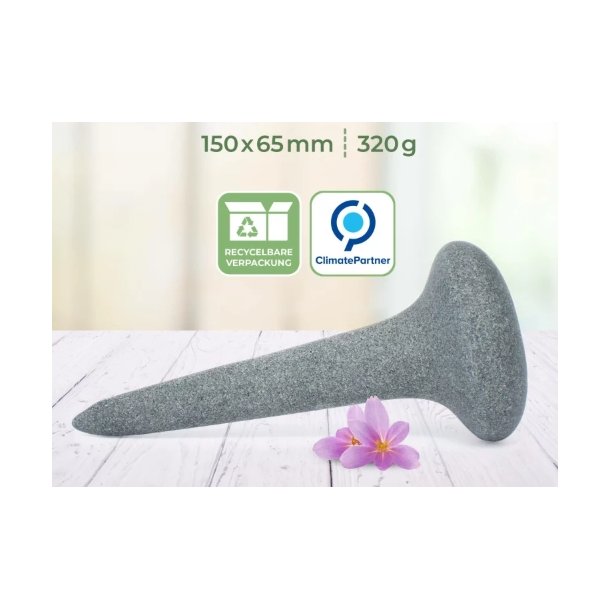 Massage-Expert Hot Stone, sm formet sten - 1 stk.