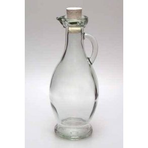 Glaskaraffel til massageolie