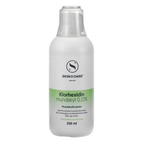 SkinOcare Klorhexidin mundskyl 0,12 % - 250 ml.