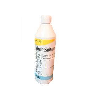 Professionel Hnddesinfektionsgel med 85% alkohol - 500 ml.