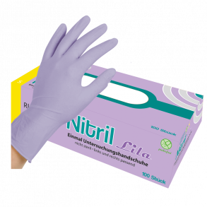 Nitril Engangshanske lilla - 100 stk.