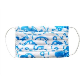 Engangs Mundbind til brn med motiv - 10 stk.