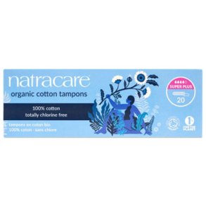 Natracare Tampon super plus u. indfringshylster 20 stk.