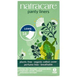 Natracare Trusseindlæg long - 16 stk.