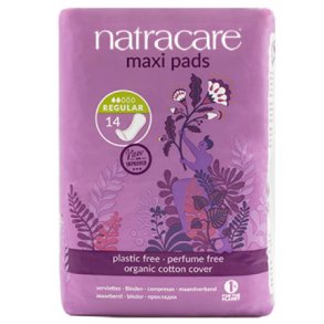 Natracare Maxi bind regular buede- 14 stk