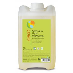 Sonett Opvaskemiddel citron, kologisk - 5 L.