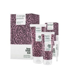 Australian Bodycare Tea Tree Oil - Gavesæt 3 intimate products - værdi 329,95 kr