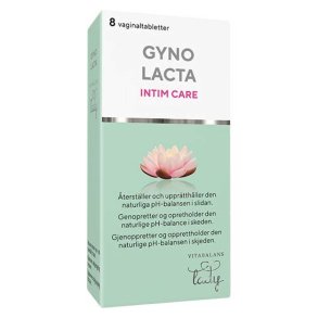 GynoLacta Intimpleje vaginaltabletter - 8 stk.