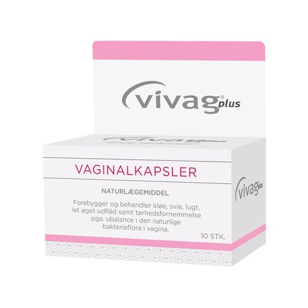 Vivag Vaginalkapsler u. applikar - 10 kapsler